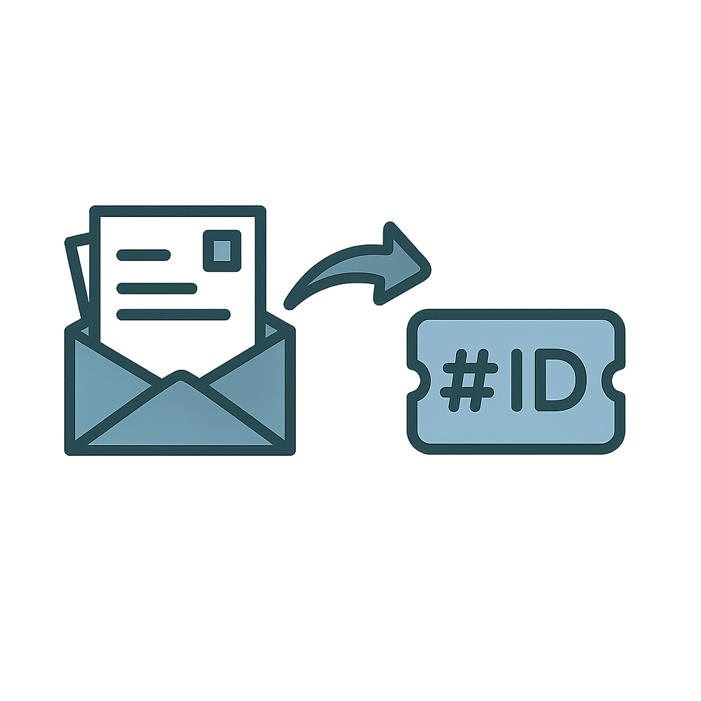 Brief zu Ticket