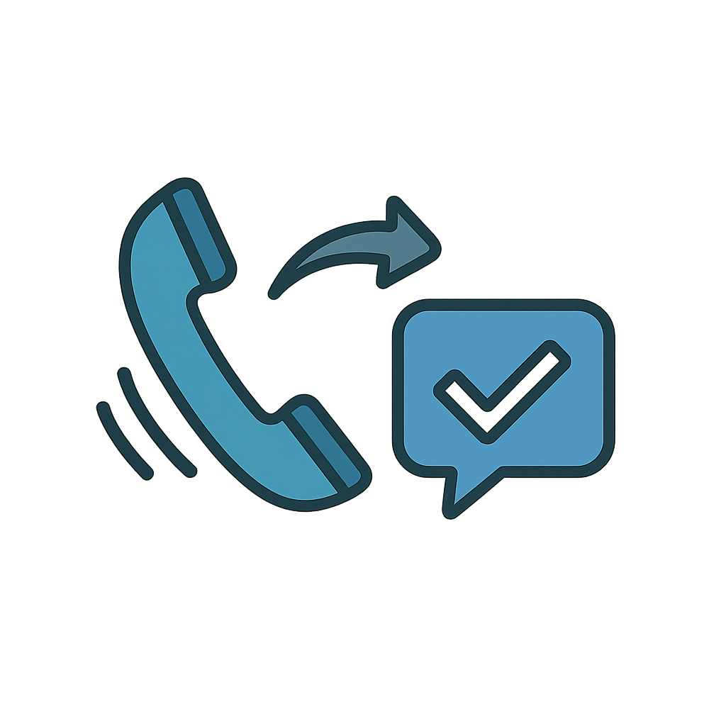 Telefon zu Chat