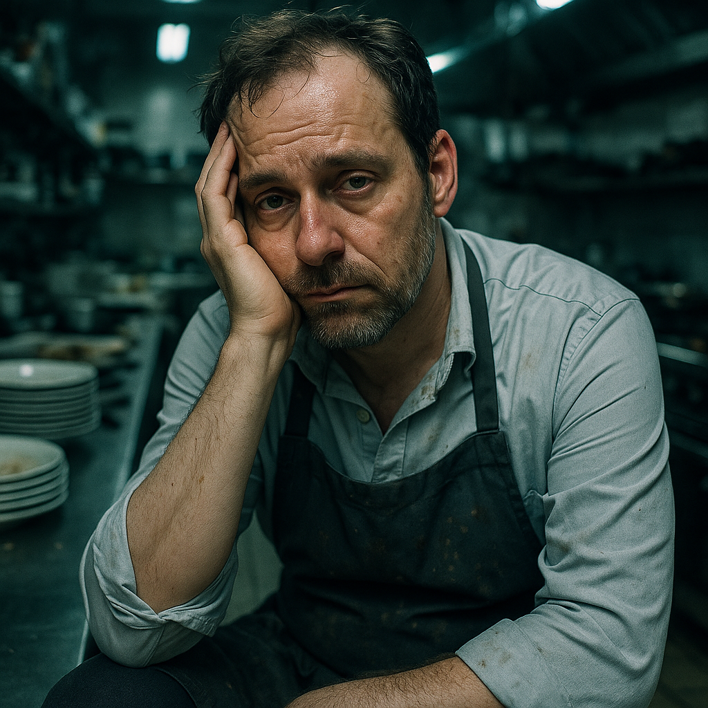 Tim - Gestresster Gastronom ohne KI
